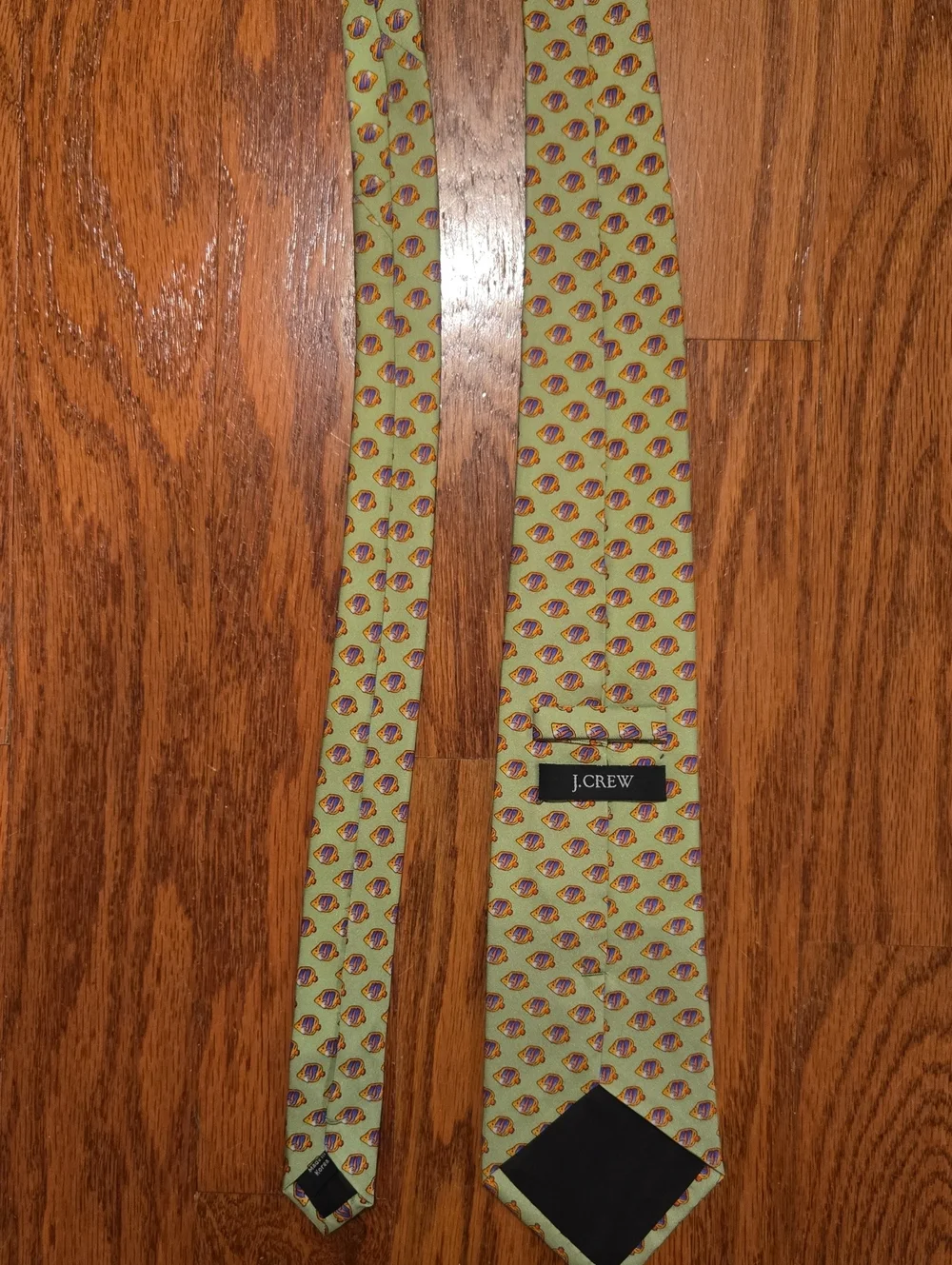 VTG J.Crew Tropical Fish Tie